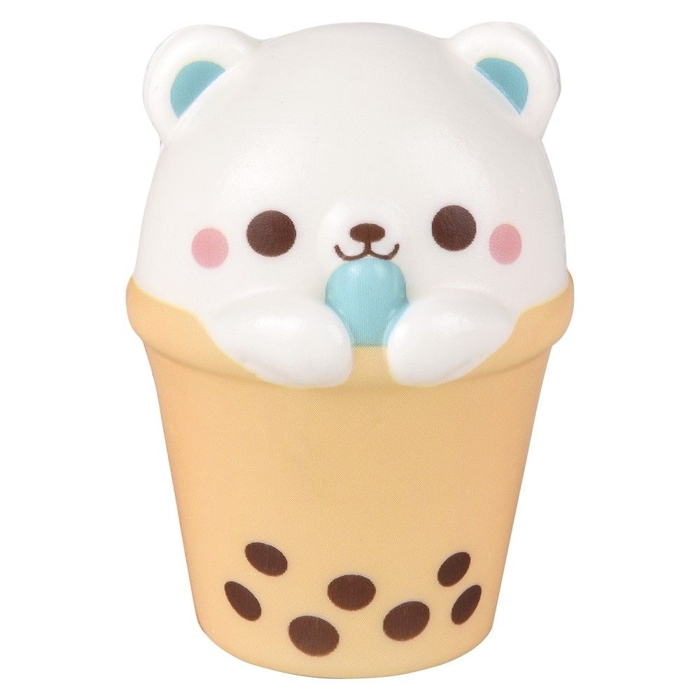 144 pieces Squish Bubble Tea Animal 3.25" - Slime & Squishees