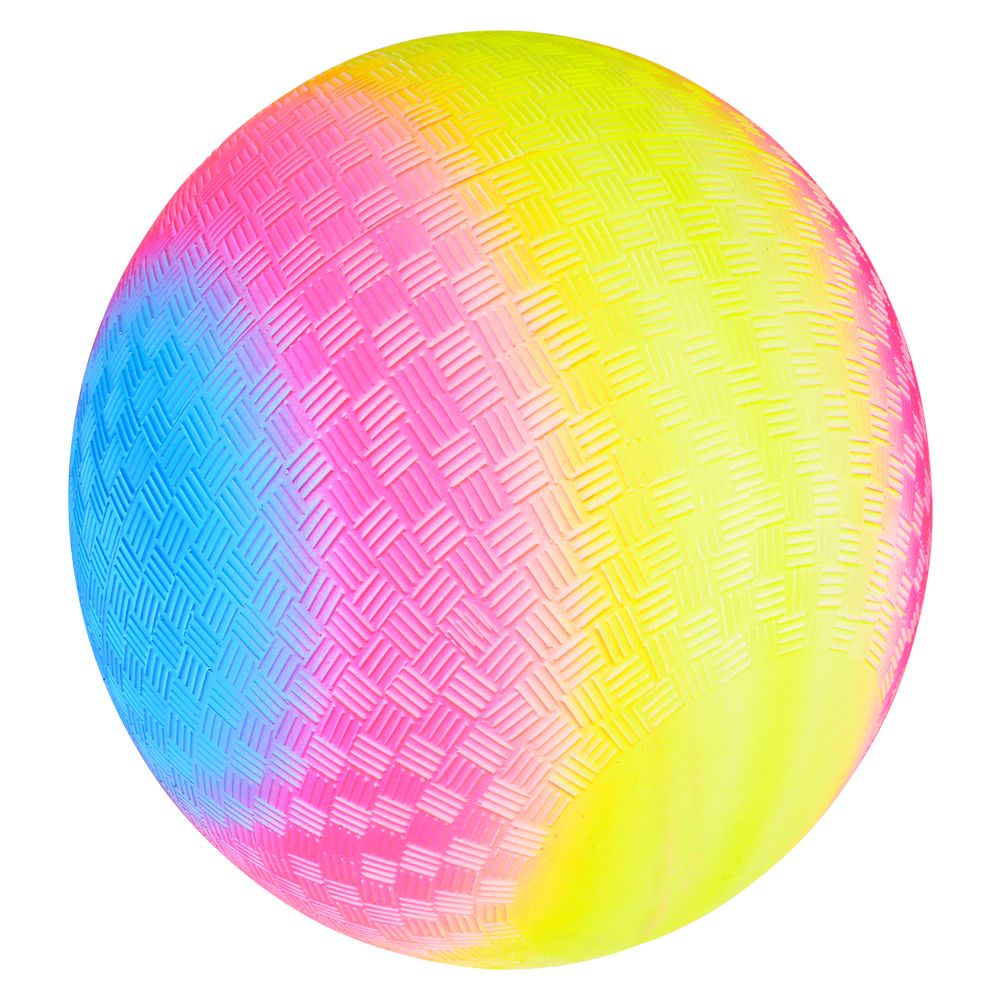 50 pieces of 9" Rainbow Playground Ball