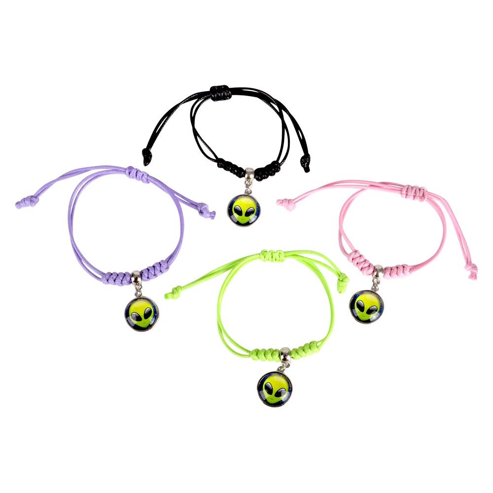 432 pieces Alien Cord Bracelet 7" - Bracelets