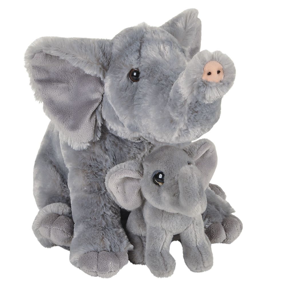 6 pieces 11" And 5.5" Birth Of Life Elephant Plush - Plush Toys