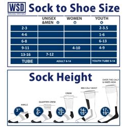 6 Pairs Yacht & Smith Women's Cotton Tube Socks, Referee Style, Size 9-15 Solid Gray - Women's Tube Sock
