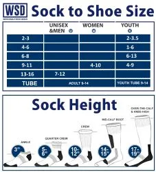 Yacht & Smith Women's Cotton Tube Socks, Referee Style, Size 9-15 Solid White