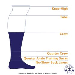 Yacht & Smith Women's Cotton Terry Cushioned Athletic White Crew Socks