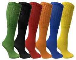Yacht & Smith Slouch Socks For Women, Assorted Colors Size 9-11 - Womens Crew Sock