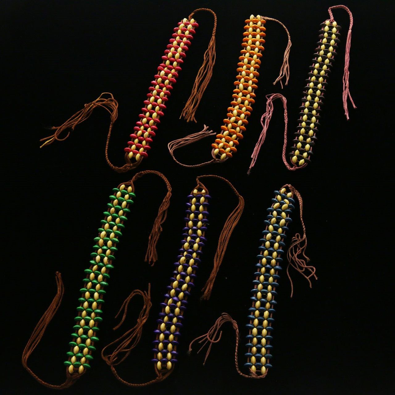 60 Wholesale Assorted Color Beaded Bracelet