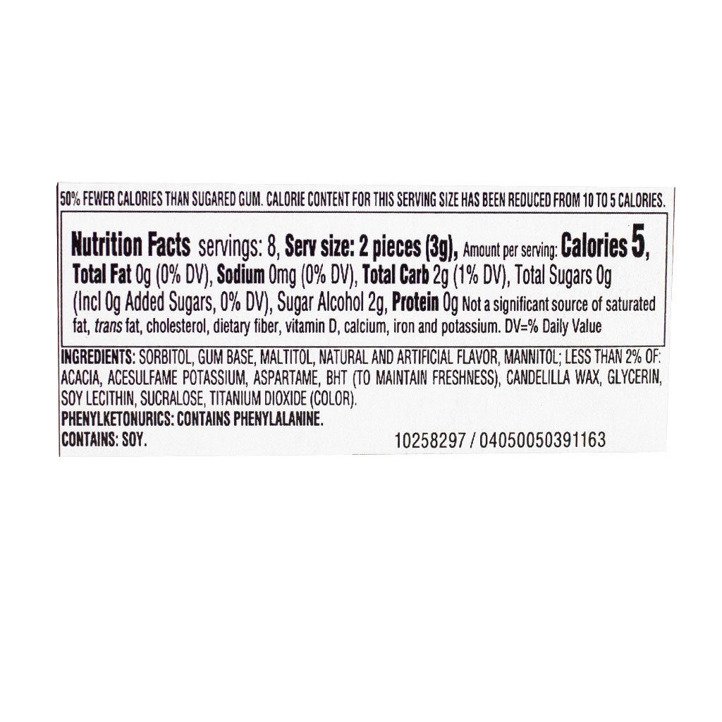 45 Pieces Dentyne Ice Arctic Chill Gum - 16 Pieces - Candy