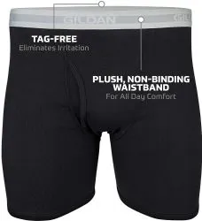 Mens Imperfect Wholesale Gildan Boxer Briefs, Assorted Sizes And Colors