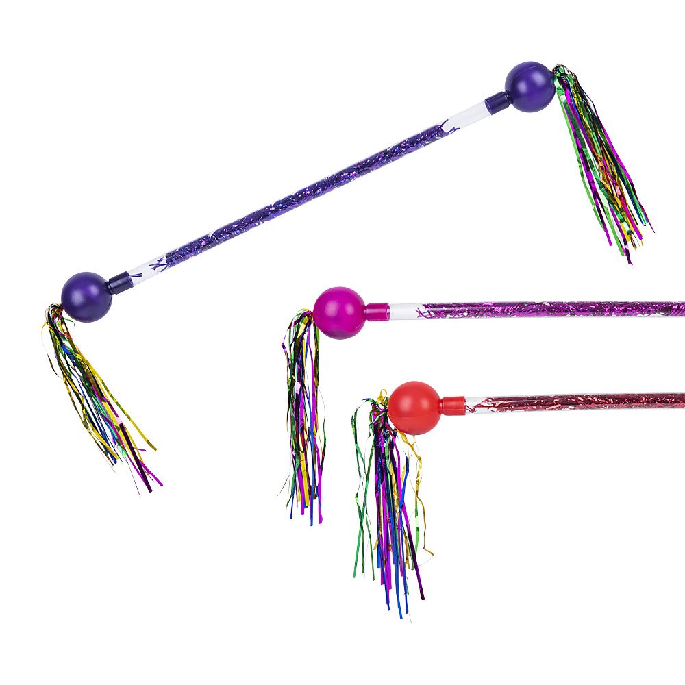 72 pieces 23" ChA-Cha Tinsel Baton - Store