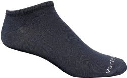 120 Wholesale Yacht & Smith Men's Light Weight Breathable No Show Loafer Ankle Socks Solid Navy