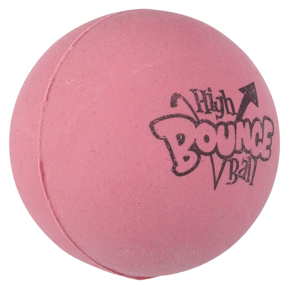 144 pieces of 2.5" Rubber Pink High Bounce Ball