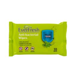 144 Wholesale Wipes - Everfresh AntI-Bacterial Wipes