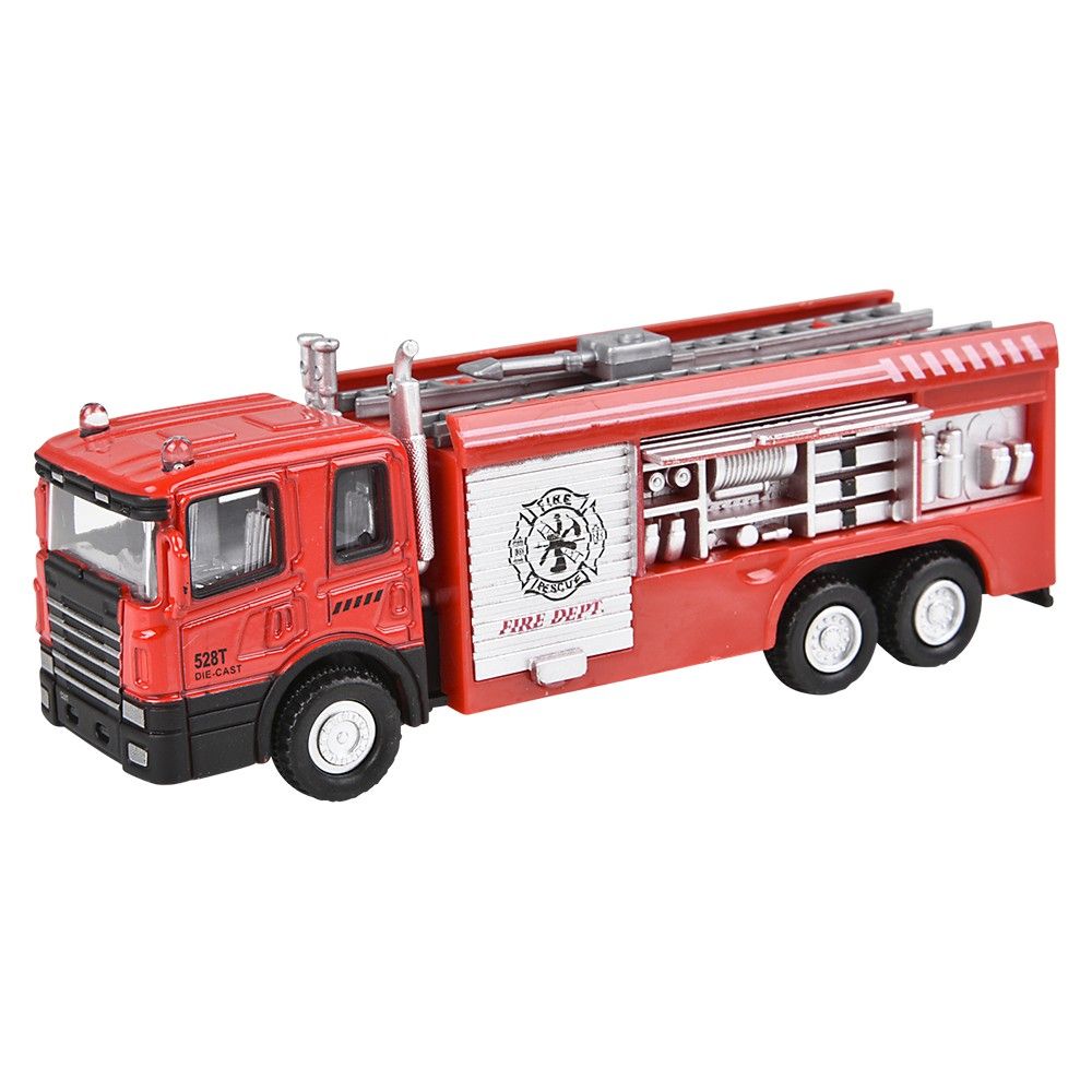 72 pieces 6" DiE-Cast Pull Back Truck Assortment - Car, Planes, Trains & Bikes