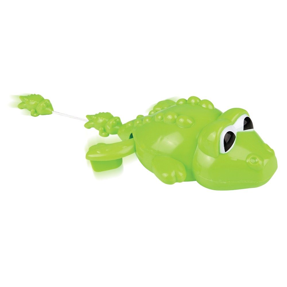 96 pieces 6" PulL-String Alligator Bath Toy - Shower Accessories