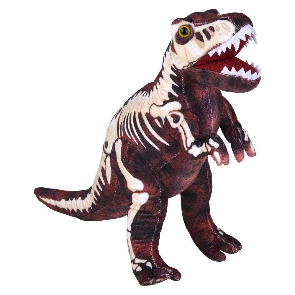 24 pieces 17.5" Fossil Print T-Rex - Plush Toys