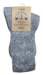 24 Units of Yacht & Smith Kids Merino Wool Thermal Winter Camping Boot Socks - Boys Crew Sock