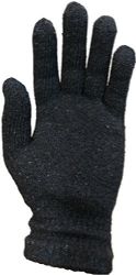 12 Pairs Yacht & Smith Men's Winter Gloves, Magic Stretch Gloves In Assorted Solid Colors - Knitted Stretch Gloves