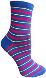 Yacht&smith 5 Pairs Of Womens Crew Socks, Fun Colorful Hip Patterned Everyday Sock (color Prints h) - Womens Crew Sock