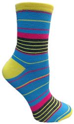 Yacht&smith 5 Pairs Of Womens Crew Socks, Fun Colorful Hip Patterned Everyday Sock (color Prints l) - Womens Crew Sock