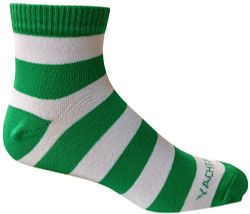 6 Pairs 6 Pairs Of Mens Short Crew Socks, Lightweight Striped Sports Sock (wide Stripes) - Mens Ankle Sock