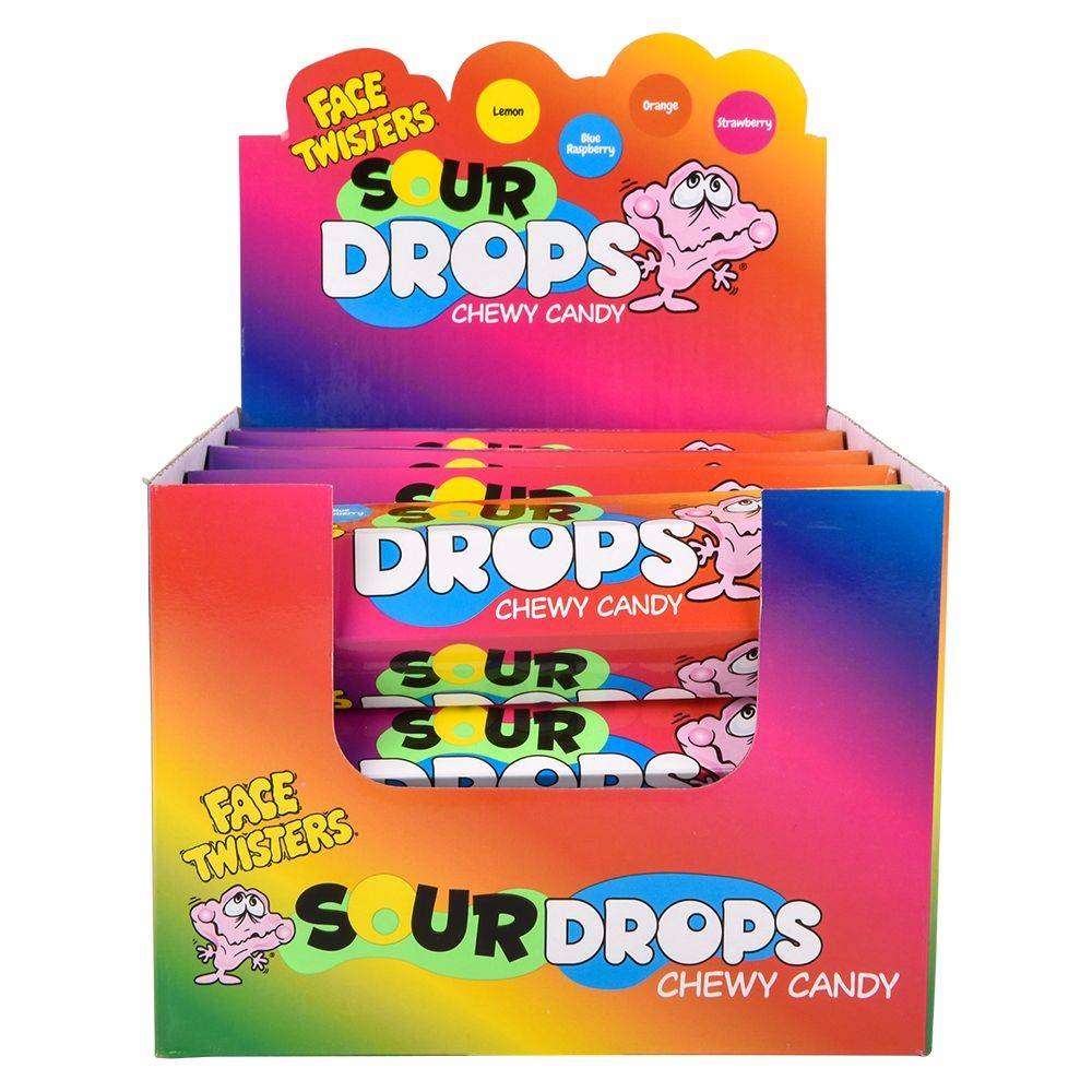 96 of Ft Sour Drops Chewy Candy