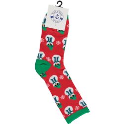 24 Pairs Yacht & Smith Christmas Holiday Socks, Sock Size 9-11 - Womens Crew Sock