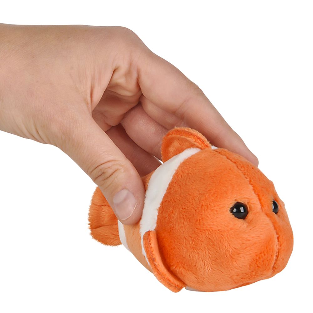 72 pieces 3.5" Mighty Mights Clown Fish - Plush Toys