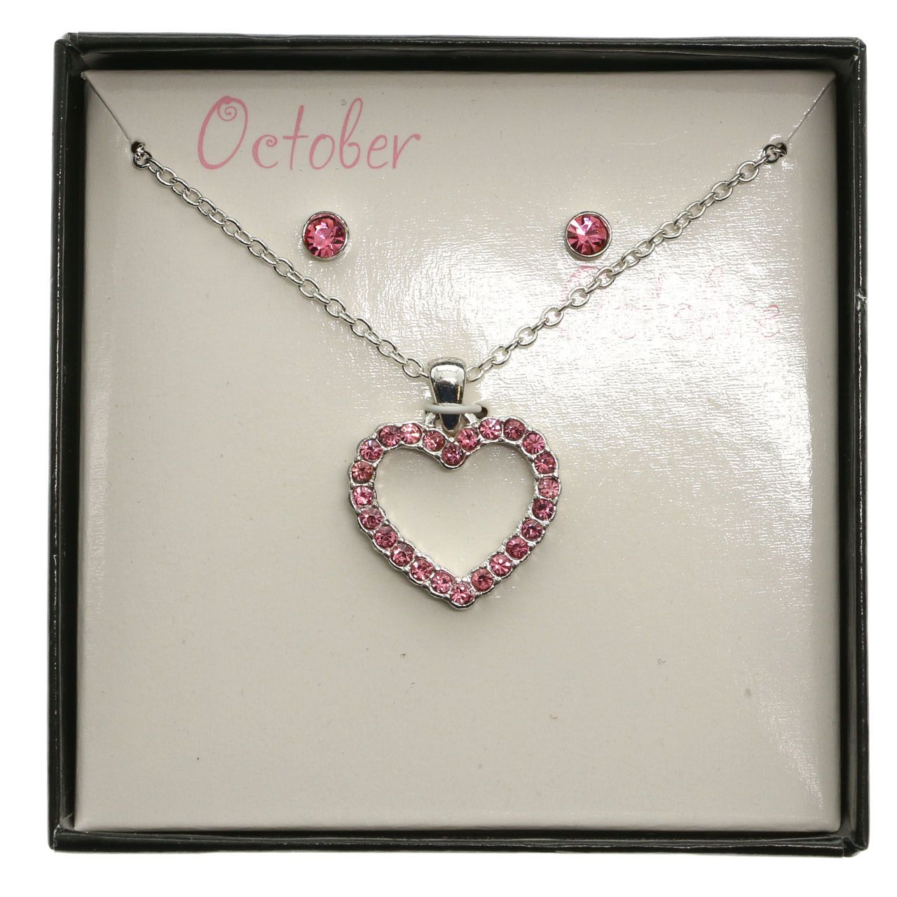 60 Wholesale Necklace And Earring Gift Box Set October