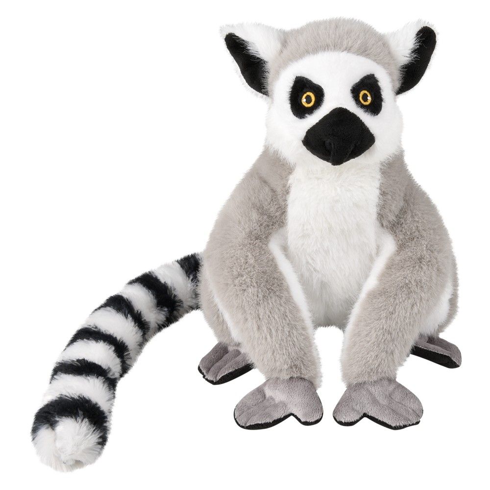 24 pieces 11 inch Animal Den Ring Tail Lemur - Plush Toys
