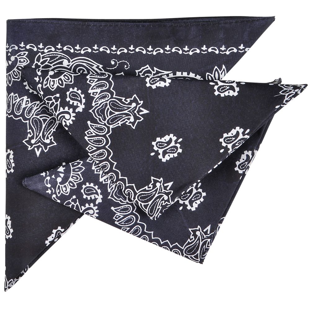 288 pieces Blue Western Bandana 19" - Bandanas