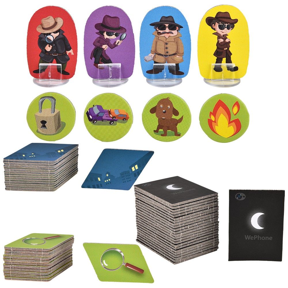 6 pieces Tactic We Detectives Game - Store