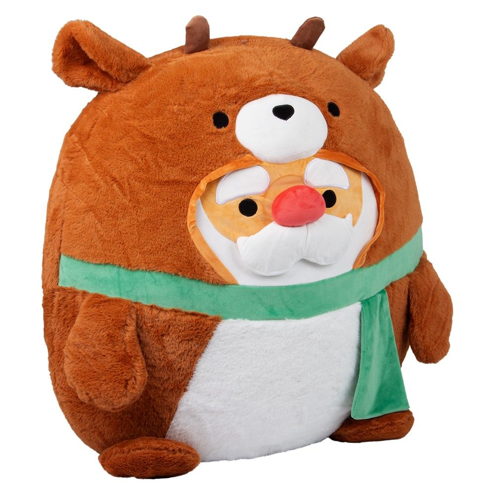 4 pieces of vp) 24 inch SquishY-Ishies Dressed Christmas Animals