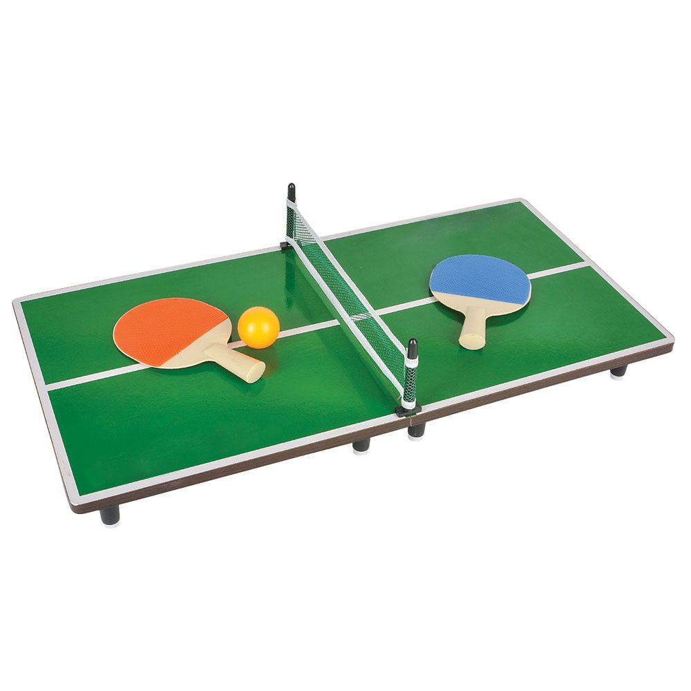 8 pieces Mini Table Tennis Game 24"x12" - Store