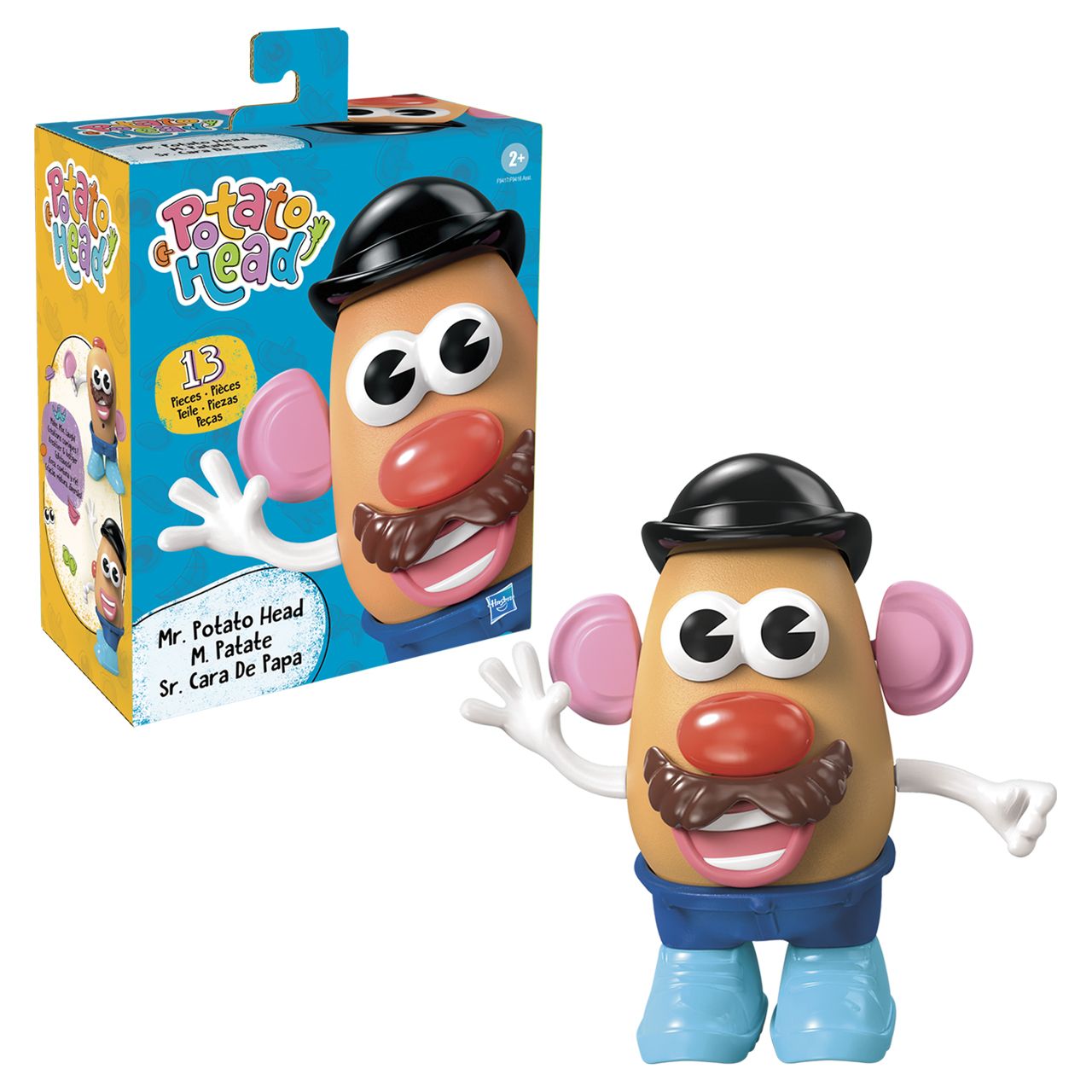 12 pieces Hasbro Mr & Mrs Potato Head Classic Toy Assortment - Action Figures & Robots