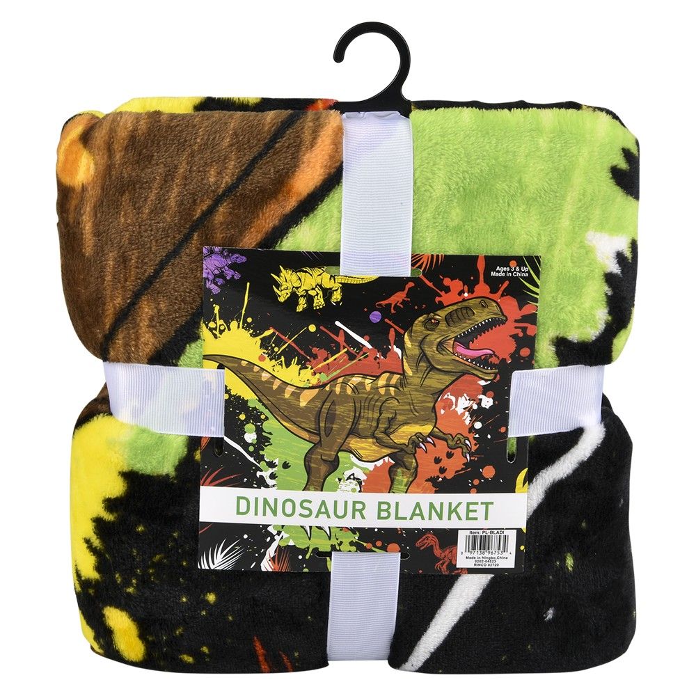 20 pieces 50 X 60" Dinosaur Blanket - Micro Plush Blankets