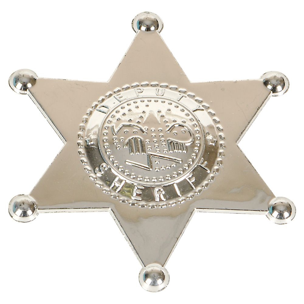 1728 pieces Plastic Sheriff Badge - Costumes & Accessories