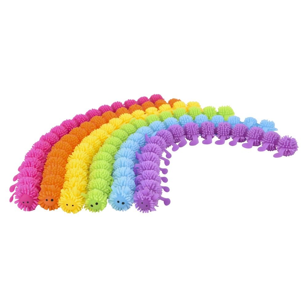 288 pieces 9.5" Caterpillar Stretchy String - Slime & Squishees