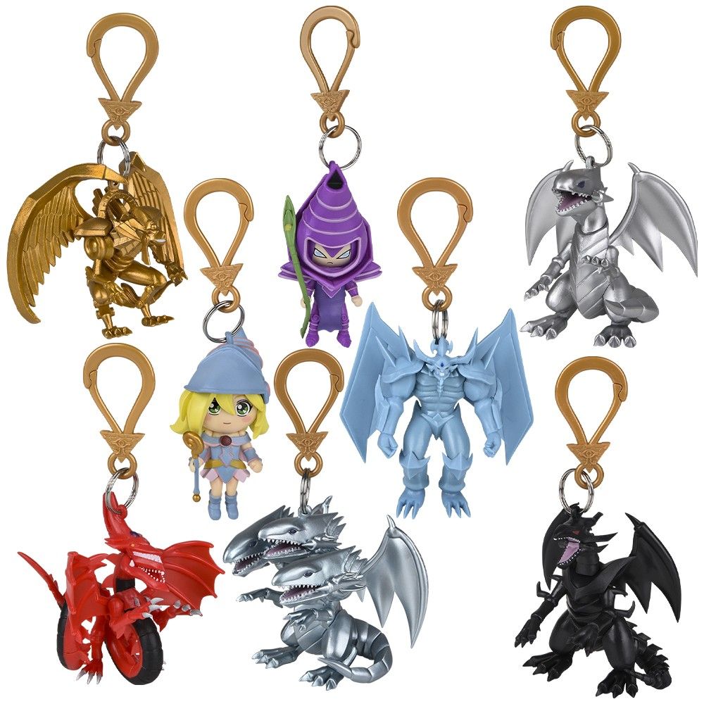 120 pieces Yugioh Figure Hangers Mystery Pack 20ct - Key Chains