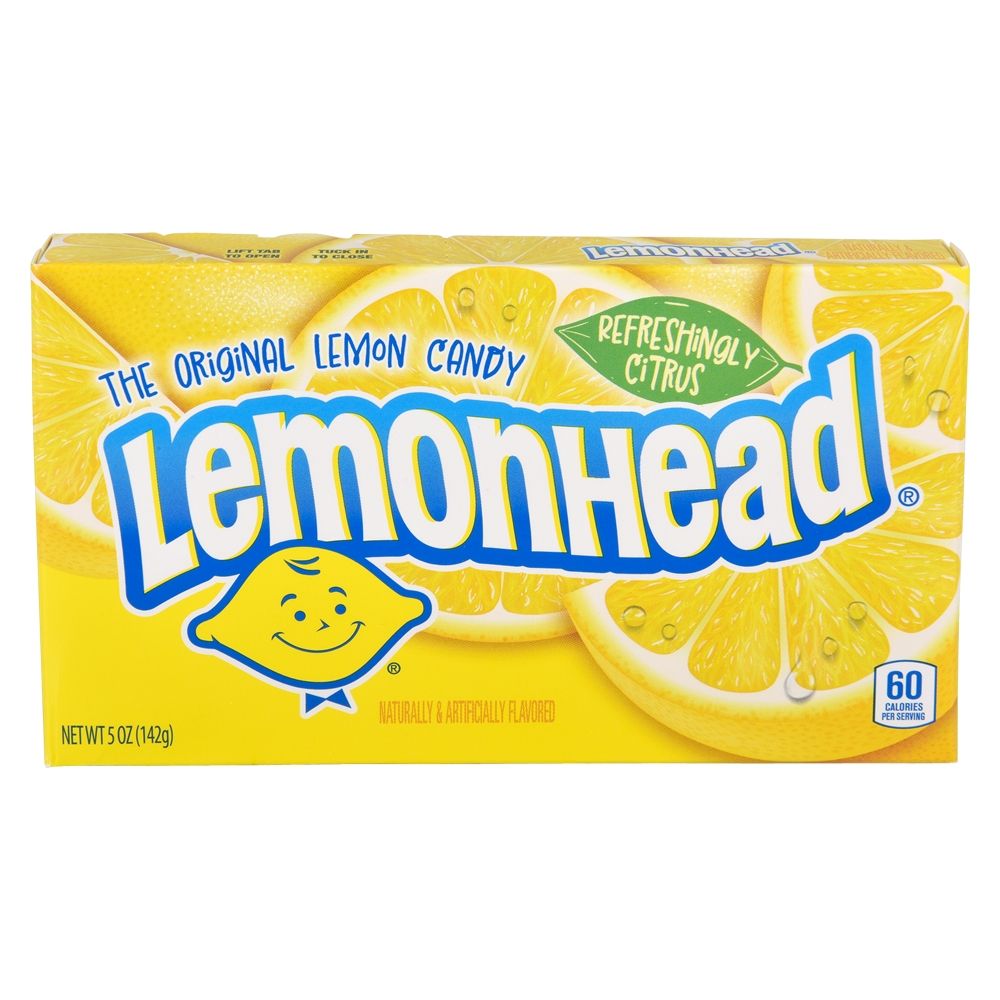 12 of Lemonhead Theater Box Candy 5oz