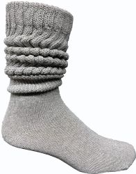 6 Wholesale Yacht & Smith Men's Cotton Extra Heavy Slouch Socks, Thick Boot Sock For Mens