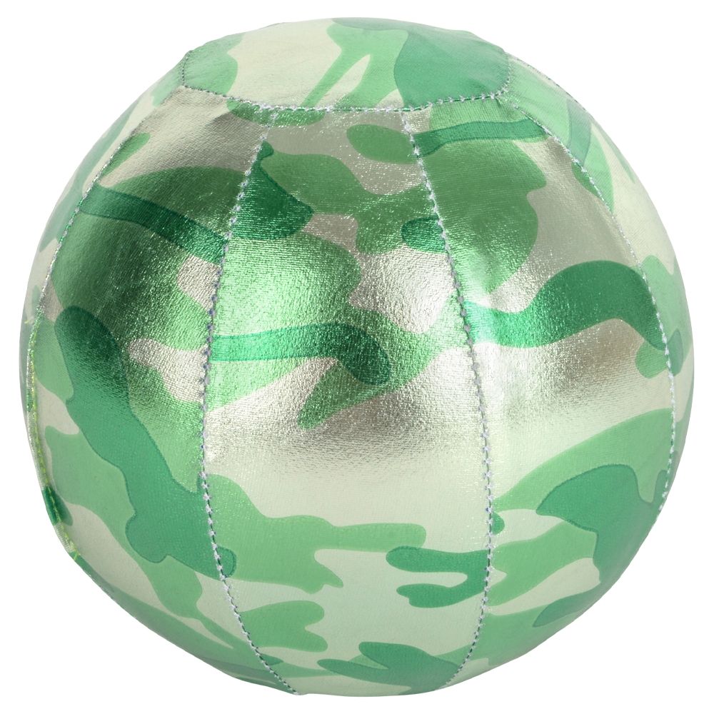 300 pieces Metallic Fabric Camo Ball (3 Asst.) 6 inch  300/35 - Balls