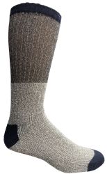 24 Pairs Yacht & Smith Men's Cotton Assorted Thermal Socks Size 10-13 - Mens Thermal Sock