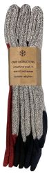 24 Pairs Yacht & Smith Men's Cotton Assorted Thermal Socks Size 10-13 - Mens Thermal Sock