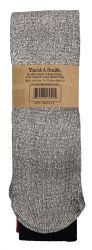 24 Pairs Yacht & Smith Mens Cotton Thermal Tube Socks, Cold Weather Boot Sock Shoe Size 8-12 - Mens Thermal Sock