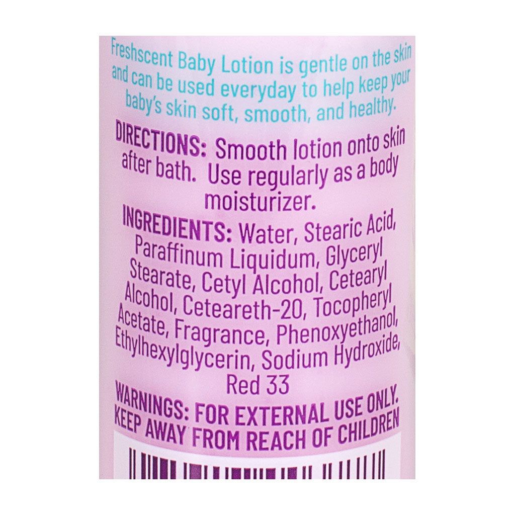 192 Wholesale Freshscent Baby Lotion - 2 oz.