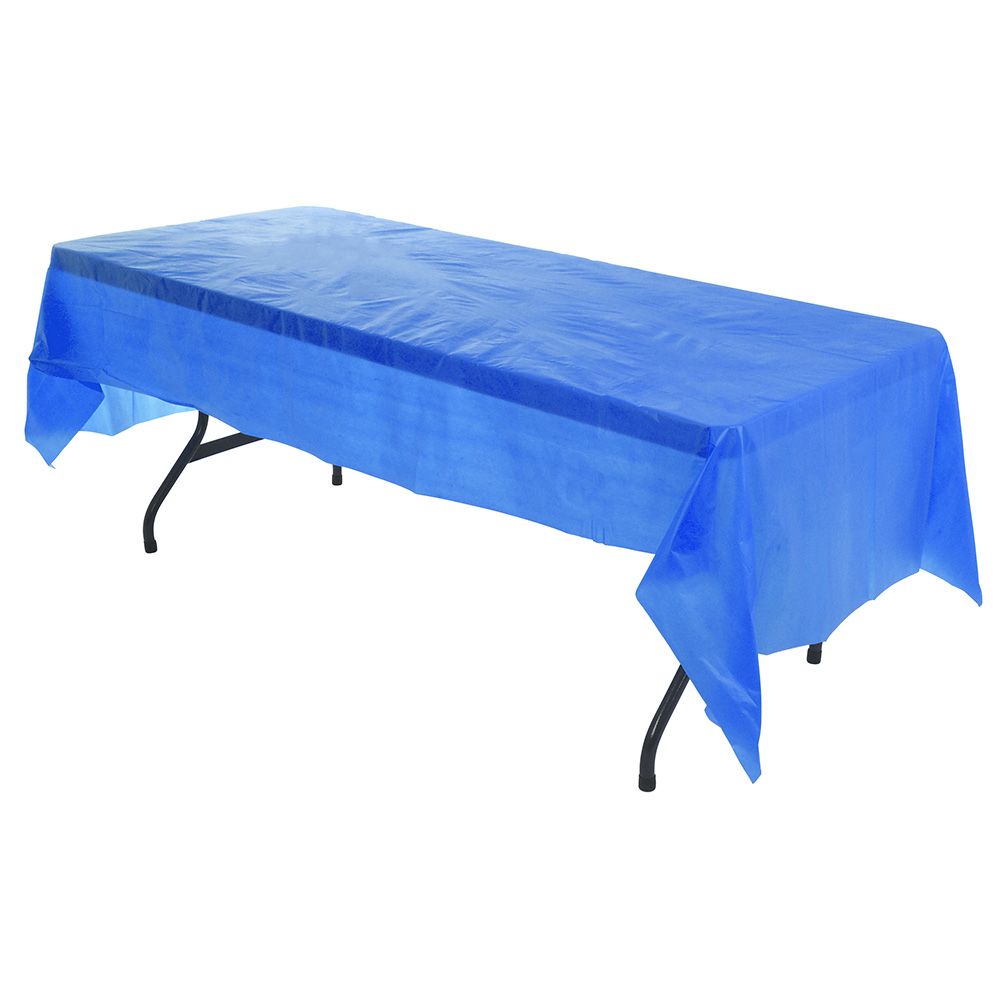 144 pieces Blue Table Cloth 54" X 108" - Table Cloth