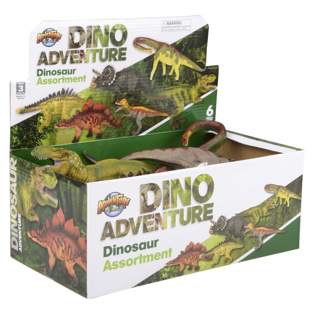 60 pieces Plastic Dinosaur Figure 9" - 12" - Animal & Reptiles