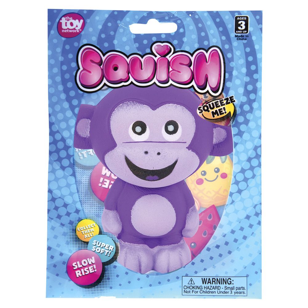 144 pieces 4" Squish Monkey - Slime & Squishees