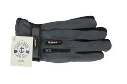 216 Wholesale Yacht & Smith Mens Thermal Water Resistant Ski Glove With Zipper Pocket