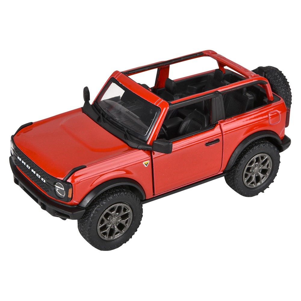 144 pieces 5" DiE-Cast Pull Back 2022 Ford Bronco Open Top - Car, Planes, Trains & Bikes