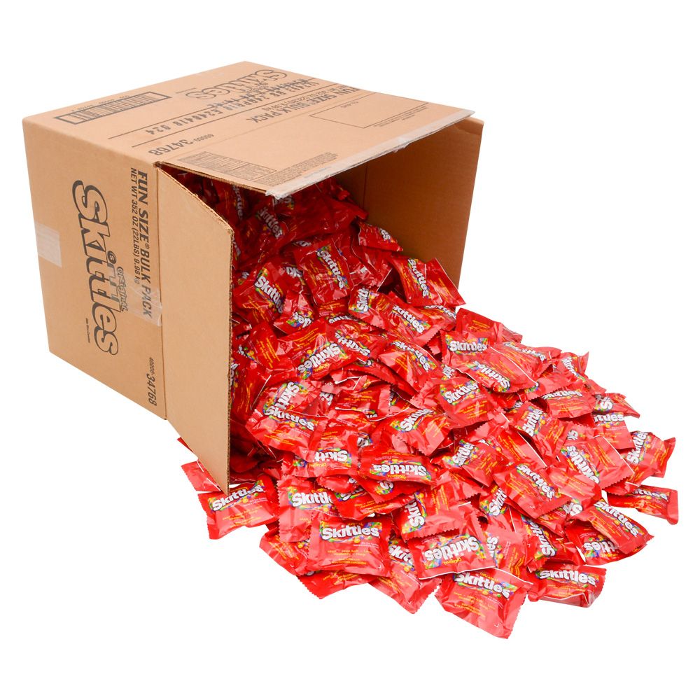 650 pieces Skittles Fun Size Original 650pcs - Food & Beverage
